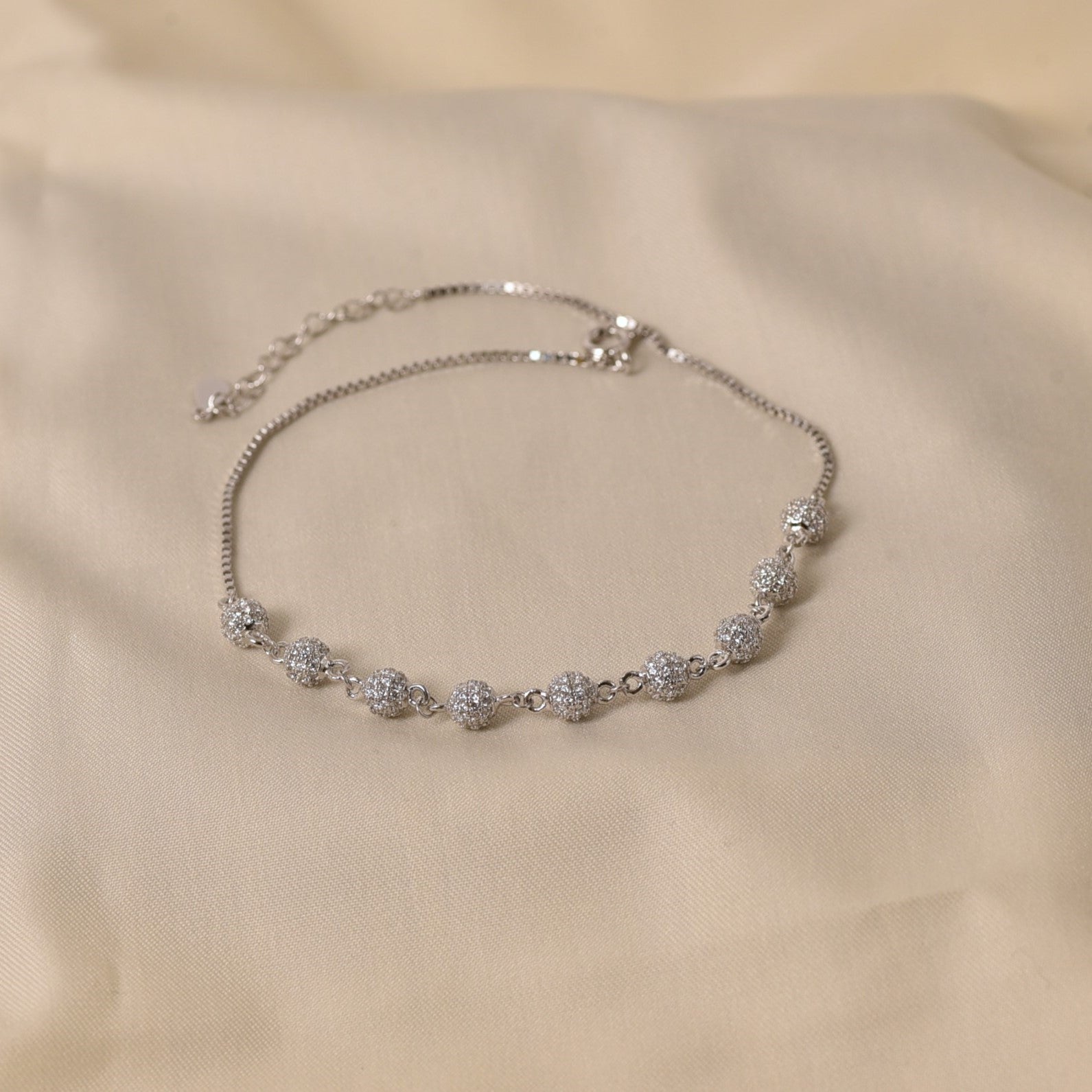 Zenith Circle Anklet-"6.6