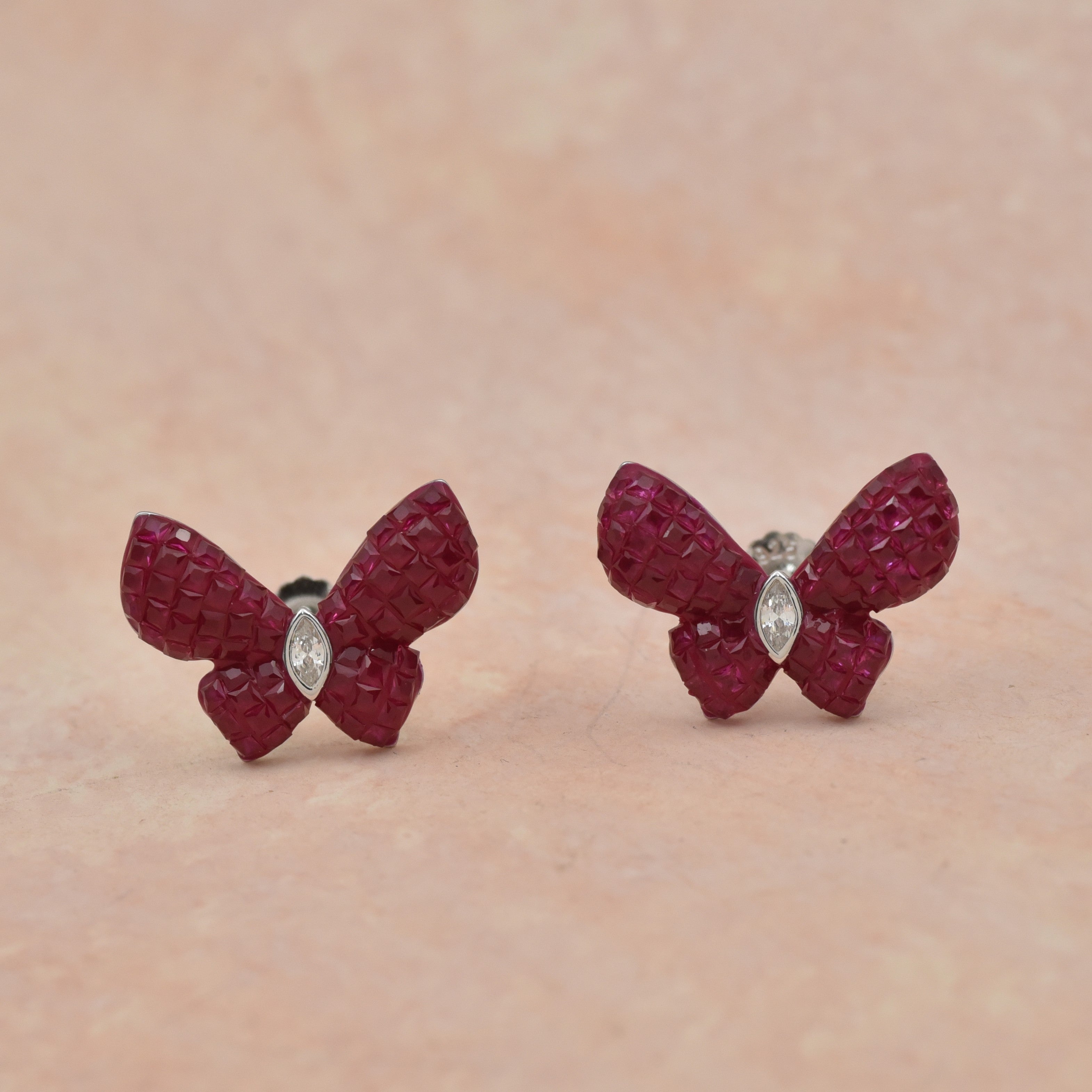 Butterfly Dreams Earrings - Pink