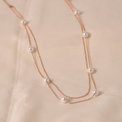 Beaded Pearl Necklace