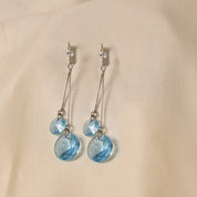 Grace Earrings - Blue