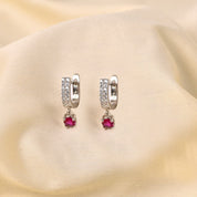 Dia Earrings - Pink