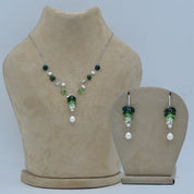 Shimmery Necklace Set