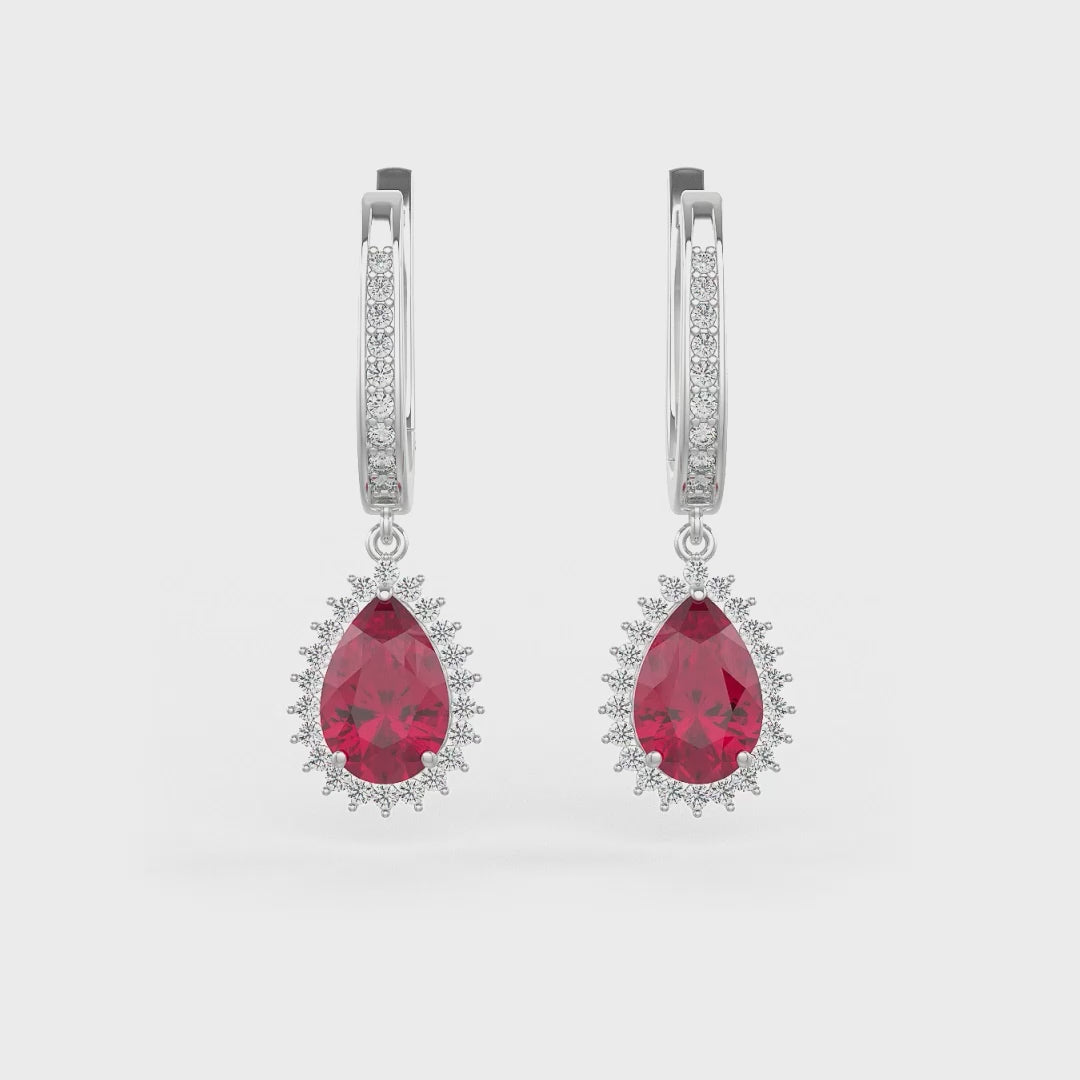 Nita Earrings - Pink